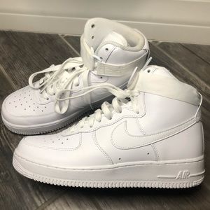 AIR FORCE ONES HIGH TOPS 8.5